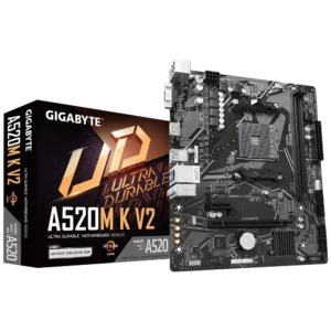 Gigabyte A520M K V2 MicroATX AMD Motherboard - AMD Motherboards