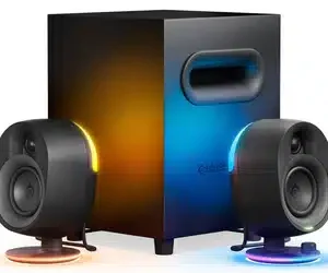 SteelSries Arena 7 Illuminated 2.1 Gaming Speakers - Appliances