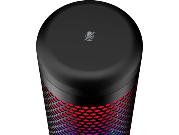 HyperX QuadCast S RGB USB Condenser Gaming Microphone, for PC, PS4 and MAC - Computer Accessories
