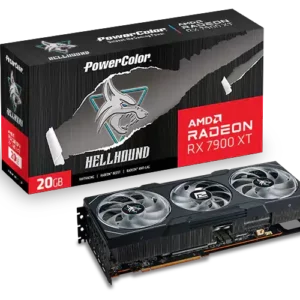 Powercolor Hellhound AMD Radeon RX 7900 XT 20GB GDDR6 Graphics Card RX 7900 XT 20G-L/OC - AMD Video Cards