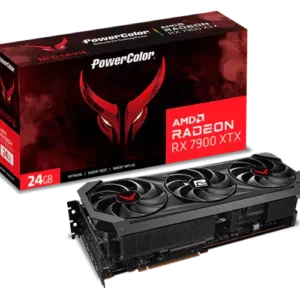 Powercolor Red Devil AMD Radeon RX 7900 XTX 24GB GDDR6 Graphics Card RX 7900 XTX 24G-E/OC - AMD Video Cards