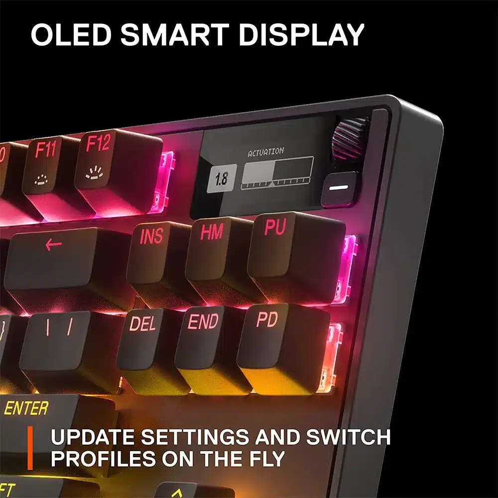 SteelSeries Apex Pro TKL Omnipoint Mechanical Gaming Keyboard TKL Wired RGB