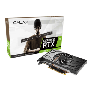 Galax RTX3050 8GB 1-Click OC (V2) DDR6 128Bit/ DP*3/HDMI*1/ SINGLE FAN 35NSL8MD5YBP - Nvidia Video Cards