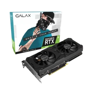 Galax RTX3060 8GB 1-Click OC GDDR6 128Bit Black DP*3/HDMI 36NSL8MD6OCC - Nvidia Video Cards