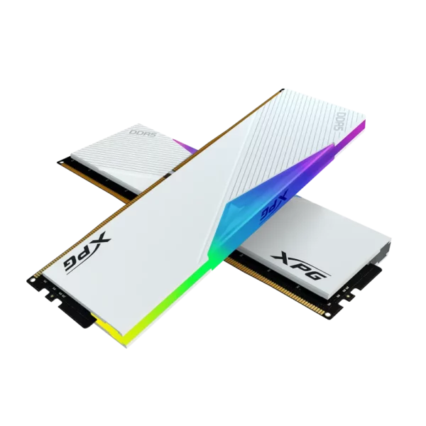 Adata XPG Lancer RGB 32GB (2x16) 5600mhz DDR5 Black | White - Desktop Memory