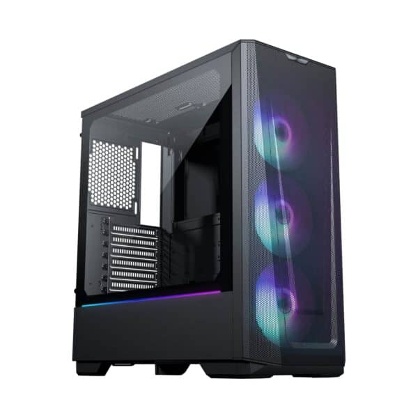 Phanteks Eclipse G360A Mid Tower, Front Mesh, Tempered Glass, Steel ATX Gaming Chassis Black | White - Chassis