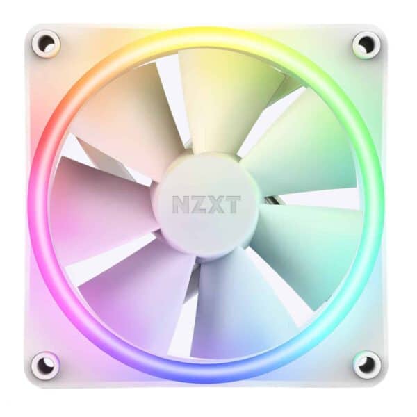 NZXT F120 RGB Duo Triple Pack | Single Pack Black | White 120MM Duo RGB Fans + Controller ARGB - Cooling Systems