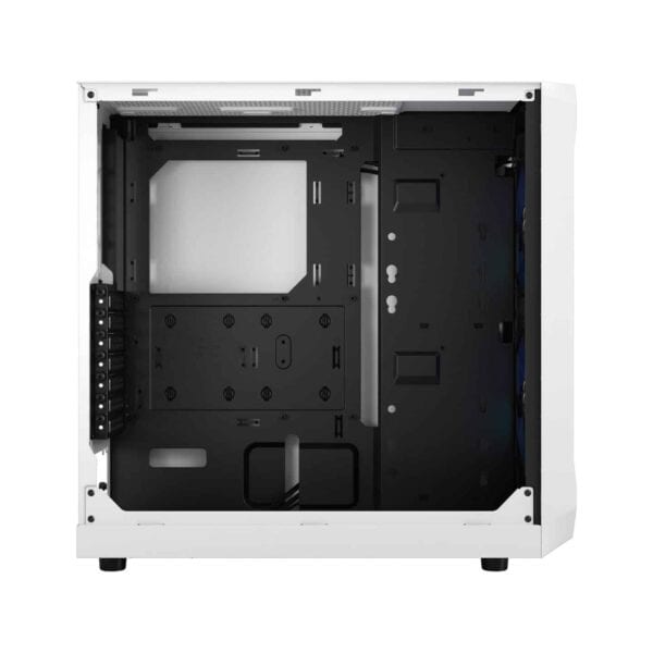 Fractal Design Focus 2 RGB ATX Clear Tinted Tempered Glass Midtower Computer Case Black | White - Chassis