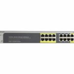 Netgear GS516TP 16 Port Gigabit Ethernet Smart Switch with 8 PoE Ports and 2 PD Ports