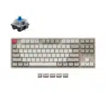 Keychron K8 Retro Color HotSwap, Aluminum, Gateron Blue Switch, 80% Layout, 87 Keys, Wireless Mechanical Keyboard
