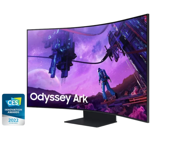 Samsung 55" Odyssey Ark 55" 1000R Curved, 3840 x 2160 4K HDMI + USB,  165Hz 1 MS LS55BG970NEXXP Smart Gaming Monitor - Monitors