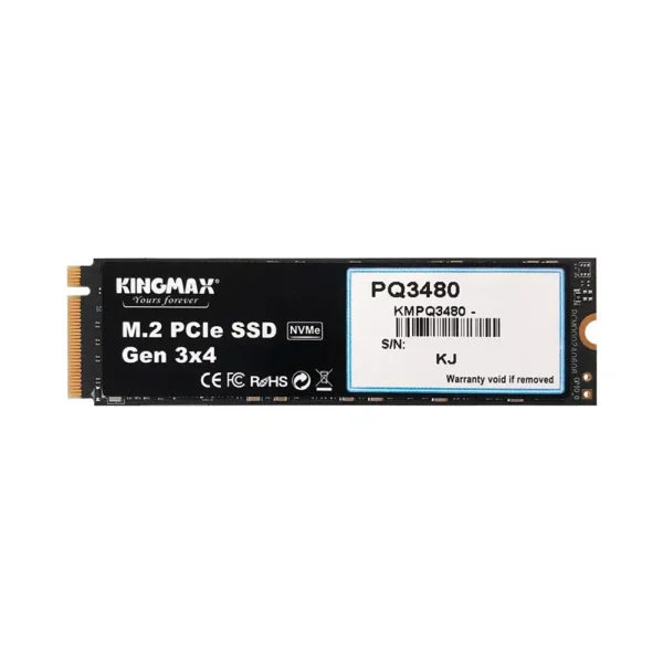 Kingmax M.2 2280 PQ3480 128GB | 256GB | 512GB | 1TB SATA III PCIe NVMe SSD Gen3x4 Solid State Drive - Solid State Drives