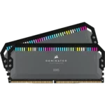 Corsair Dominator Platinum RGB 64GB 2 x 32GB DDR5 6000 Mhz CL40 Desktop Memory Black CS-CMT64GX5M2B6000C40
