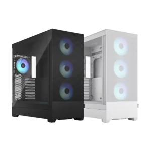 Fractal Design Pop XL Air RGB Black Tempered Glass Clear Tint PC Case Black | White - Chassis