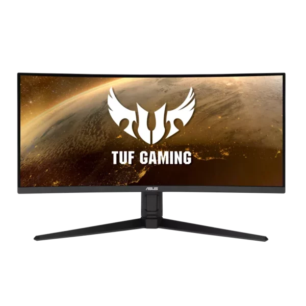 ASUS TUF Gaming VG34VQL1B Gaming Monitor – 34 inch WQHD (3440x1440), 165Hz (Above 144Hz), Extreme Low Motion Blur, FreeSync Premium, 1ms (MPRT), Curved, Display HDR 400 - Monitors