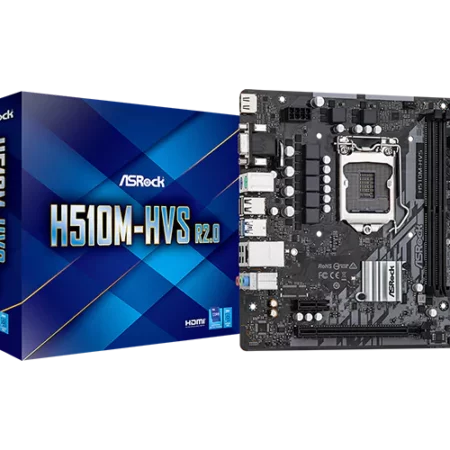 Asrock H510M-HVS R2.0 LGA 1200 Intel Motherboard - Intel Motherboards