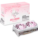 Powercolor Hellhound Sakura AMD Radeon RX 6650 XT 8GB GDDR6 Graphics Card