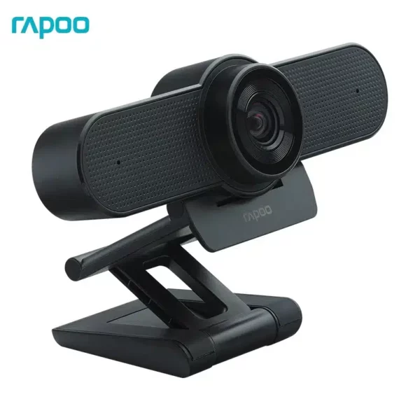 Rapoo C500 Webcam 4K FHD 2160P With Mic Adjustable Camera Cover For Live Broadcast PC Desktop - Computer Accessories