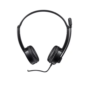 Rapoo H120 Wired USB Headset Noise Reduction Black - Computer Accessories