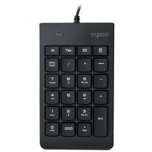 Rapoo K10 Numeric Keypad Universal Numpad USB Black - Computer Accessories