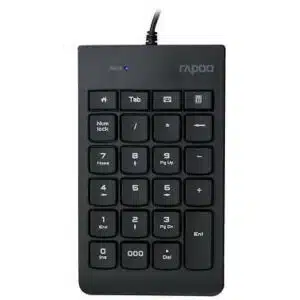 Rapoo K10 Numeric Keypad Universal Numpad USB Black - Computer Accessories