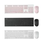 Rapoo X260 Wireless Optical Mouse and Keyboard Pink | White | Black