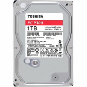 Toshiba P300 3.5" 1TB | 2TB | 4TB | 6TB 7200RPM 64MB SATA Internal HDD Hard Disk Drive - Internal Hard Drives