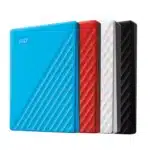 Western Digital WD My Passport 1TB | 2TB | 4TB | 5TB Portable HDD External Hard Drive Black | White | Red | Blue