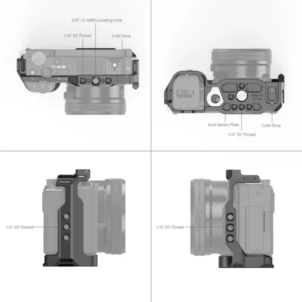 SmallRig Cage for Sony ZV-E10 3531 - Camera Accessories