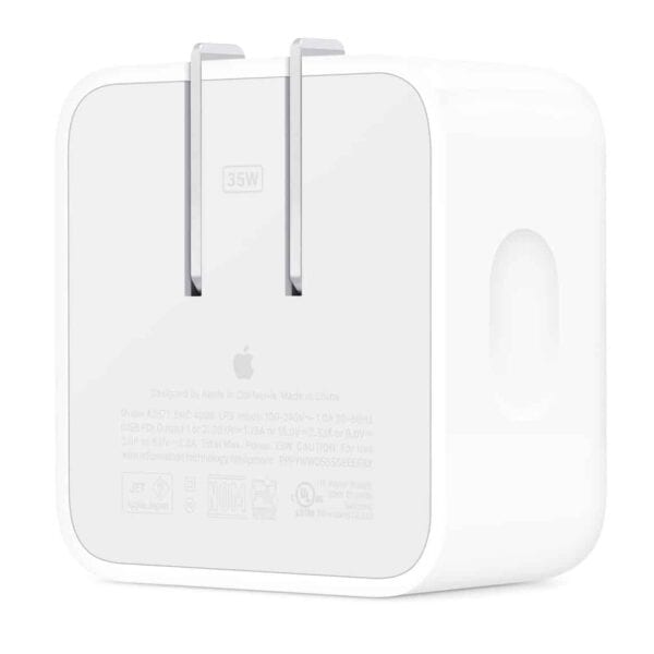 Apple 35W Dual USB-C Port Compact Power Adapter - Cables/Adapter