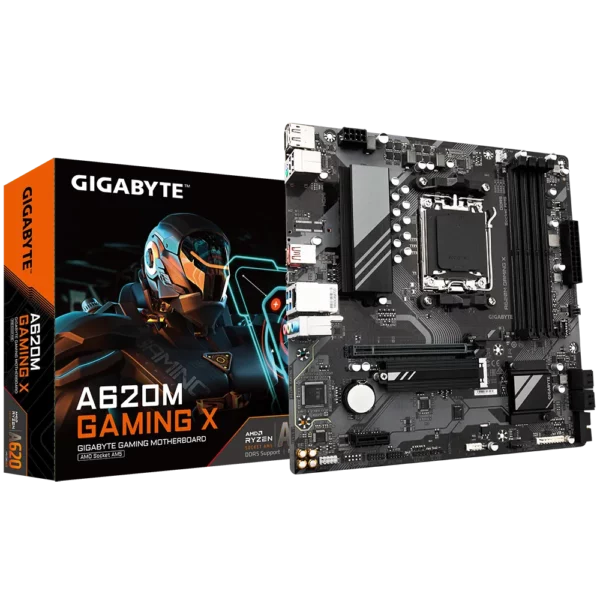 Gigabyte A620M Gaming X AM5 AMD Motherboard - AMD Motherboards