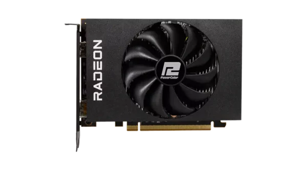 PowerColor AMD Radeon RX 6400 ITX 4GB GDDR6 Graphics Card - AMD Video Cards