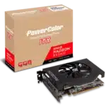 PowerColor AMD Radeon RX 6400 ITX 4GB GDDR6 Graphics Card