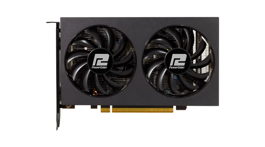 PowerColor Fighter AMD Radeon RX 6500 XT 4GB GDDR6 Graphics Card - AMD Video Cards