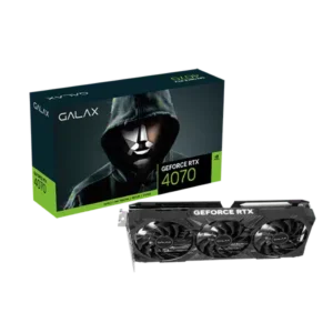 GALAX GeForce RTX 4070 1-Click OC 3X 12GB GDDR6X 192-bit DP*3/HDMI 2.1/DLSS 3 Video Card - Nvidia Video Cards
