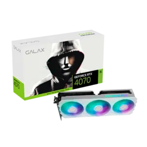 GALAX GeForce RTX 4070 EX Gamer White 12GB GDDR6X 192-bit DP*3/HDMI 2.1/DLSS 3 Graphics Card - Nvidia Video Cards
