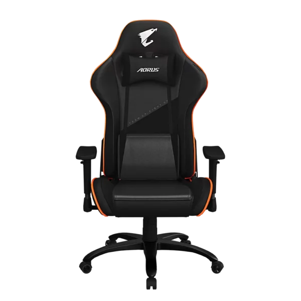 Gigabyte Aorus AGC310 Gaming Chair Black/Orange - Furnitures