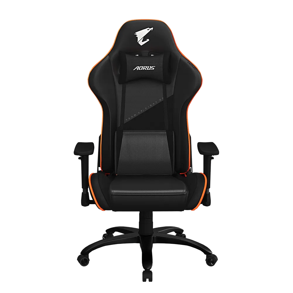 Gigabyte Aorus AGC310 Gaming Chair Black/Orange Bermor Techzone