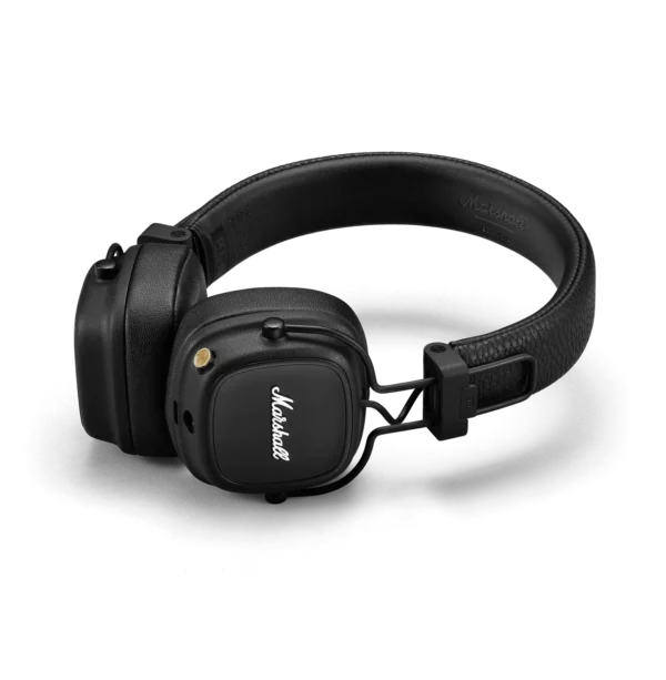 Marshall Major IV On-Ear Bluetooth Headphone Black - Audio Gears and Accessories