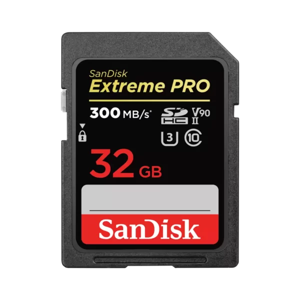 SanDisk Extreme PRO SD 32GB | 64GB | 128GB 300MB/S SDHC And SDXC UHS-I Card Memory Card - BTZ Flash Deals