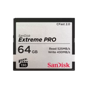 SanDisk Extreme PRO CFast 2.0 64GB | 128GB | 256GB | 512GB Memory Card - Gadget Accessories