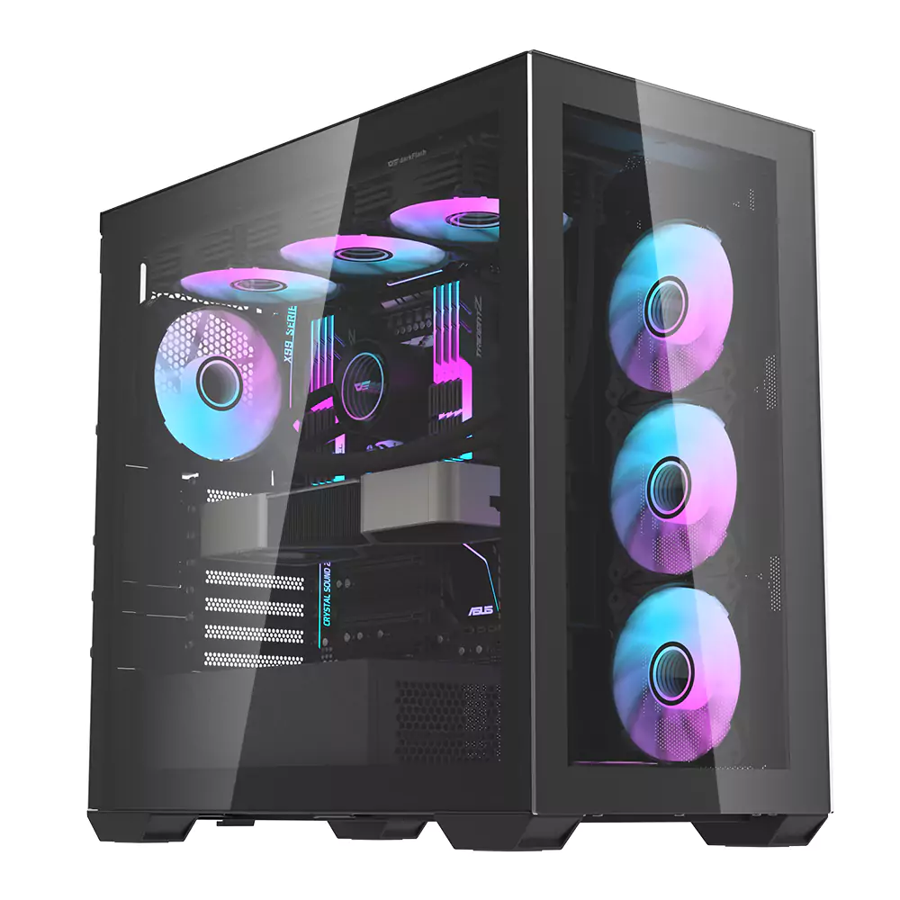 DarkFlash DLX4000 E-ATX PC Case Black | White | Bermor Techzone