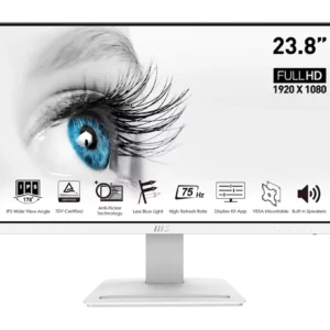 MSI PRO MP243W 24" 75Hz IPS FREESync Business Office Productivity Monitors - Monitors