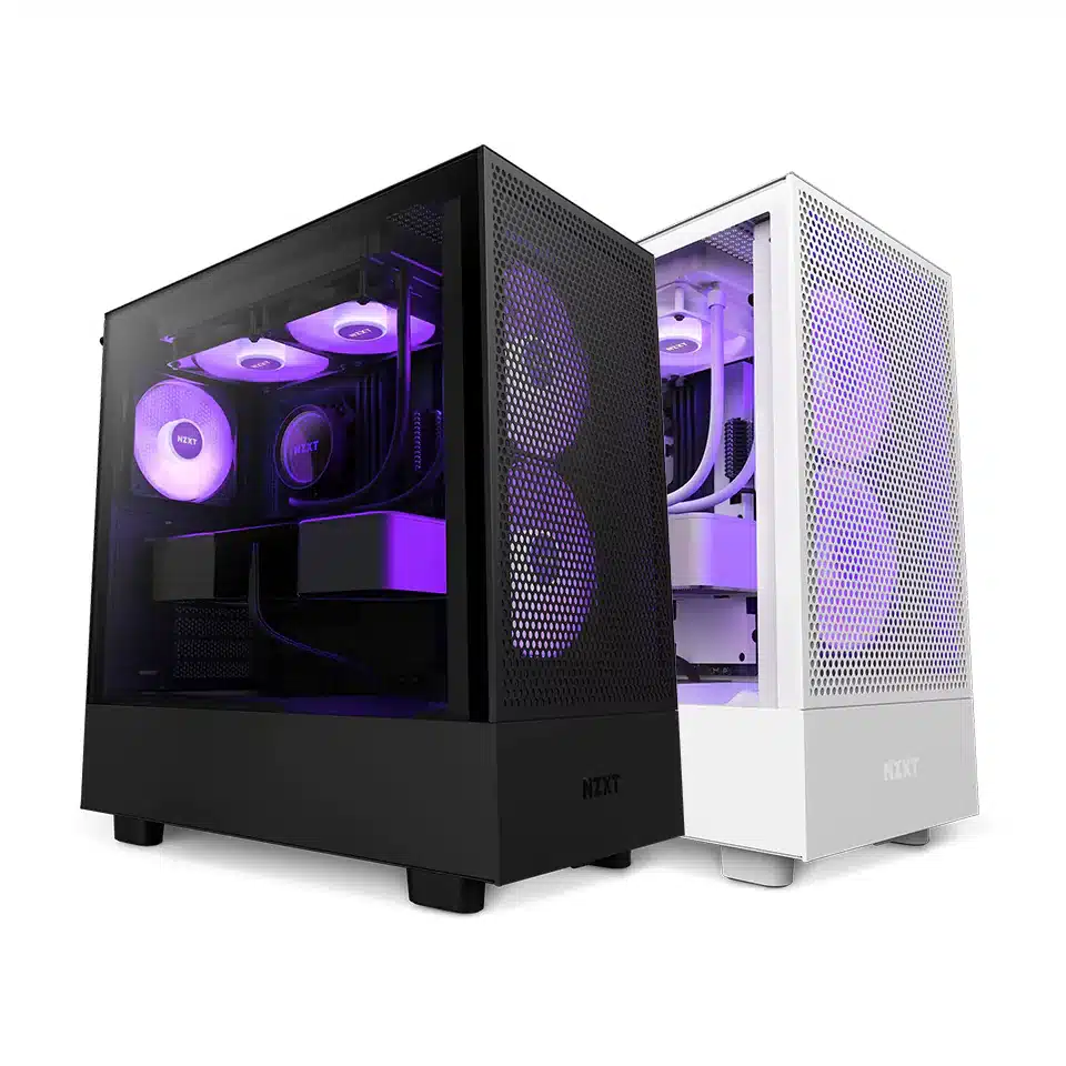 NZXT H5 Flow RGB ATX Mid-Tower Gaming Case - High