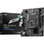 MSI PRO B760M-E DDR4 LGA 1700 Intel Motherboard