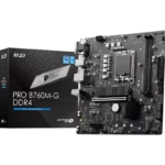 MSI PRO B760M-G DDR4 LGA 1700 Intel Motherboard