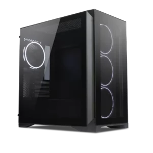 Tecware Vision M mATX Tempered Glass TG Midtower Chassis - Chassis