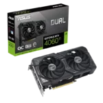 Asus Dual GeForce RTX 4060 Ti OC Black 8GB GDDR6 Graphics Card