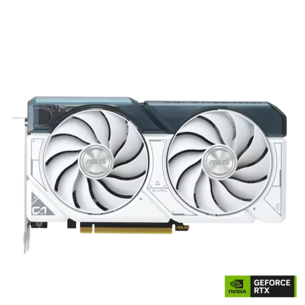 Asus Dual GeForce RTX 4060 Ti White OC Edition 8GB GDDR6 Graphics Card - Nvidia Video Cards