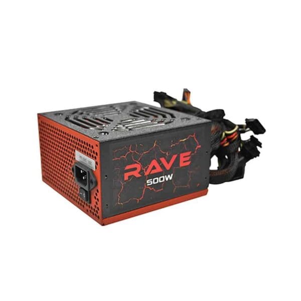 Aerocool Rave 500W 80+ PSU Power Supply Unit - Power Sources